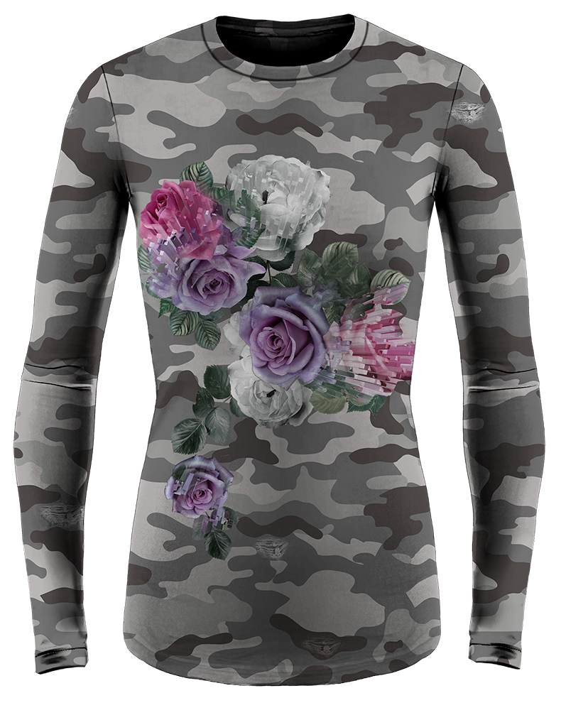 Лонгслив "Rosa Military"